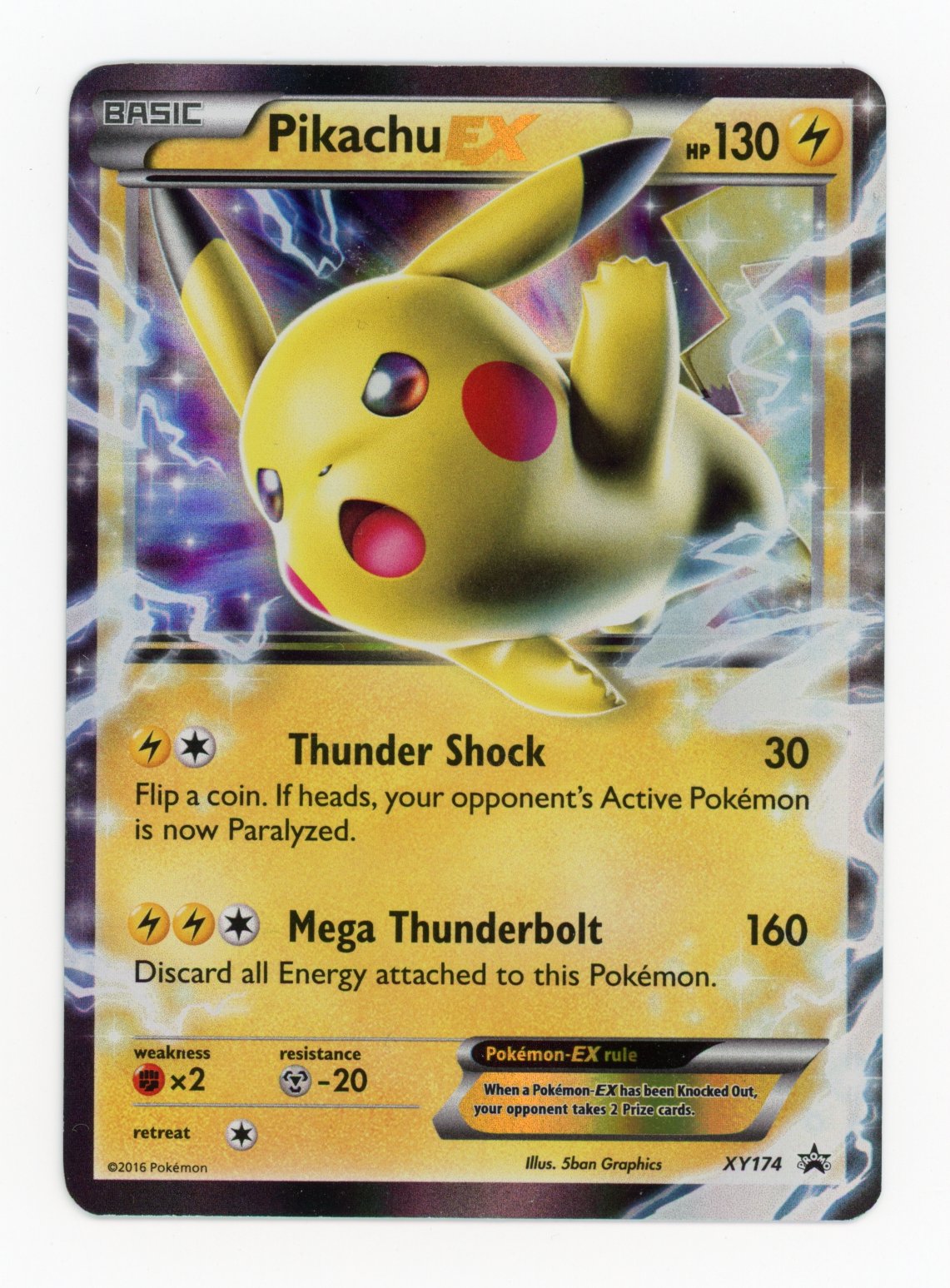 Pikachu ex - #XYP174 - Pokémon X & Y - Promo