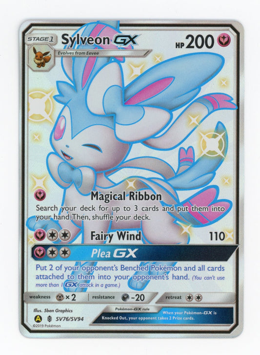 Sylveon GX - #SV76/SV94 - Pokémon Sun & Moon - Hidden Fates