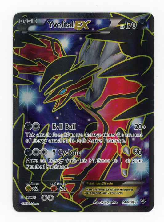 Yveltal ex - #144/146 - Pokémon X & Y - Base