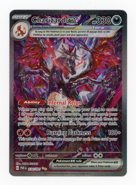 Charizard ex - #234/91 - Pokémon Scarlet & Violet - Paldean Fates