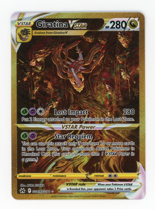 Giratina VSTAR - #GG69/GG70 - Pokémon Sword & Shield - Crown Zenith
