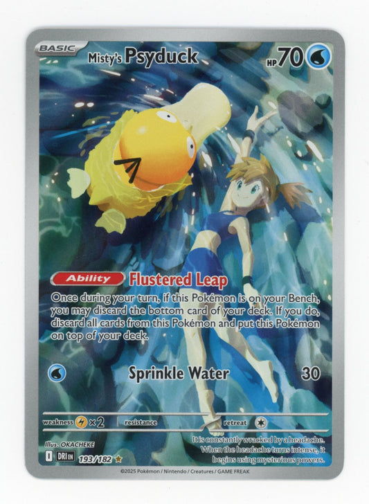 Misty's Psyduck - #193/182 - Pokémon Scarlet & Violet - Destined Rivals