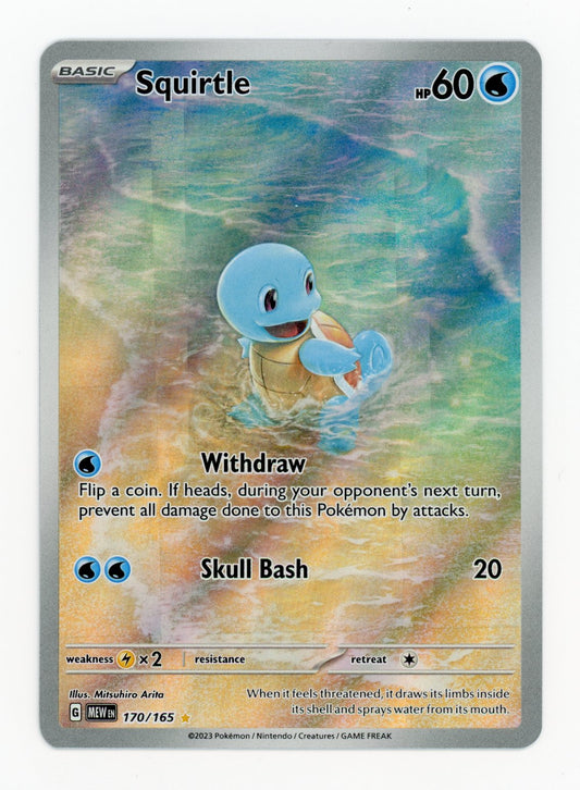 Squirtle - #170/165 - Pokémon Scarlet & Violet - 151