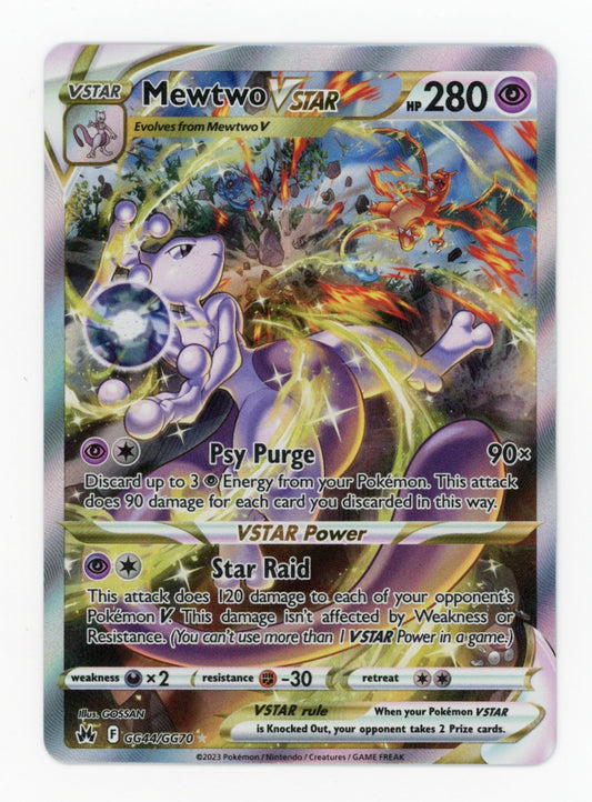 Mewtwo VSTAR - #GG44/GG70 - Pokémon Sword & Shield - Crown Zenith