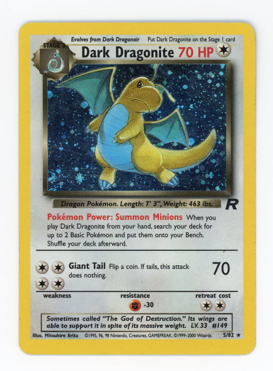 Dark Dragonite - #5/82 - Pokémon Base - Team Rocket