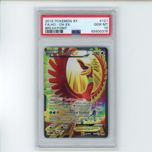Ho-Oh EX - #121 PSA 10 - Pokémon X & Y - BREAKPoint