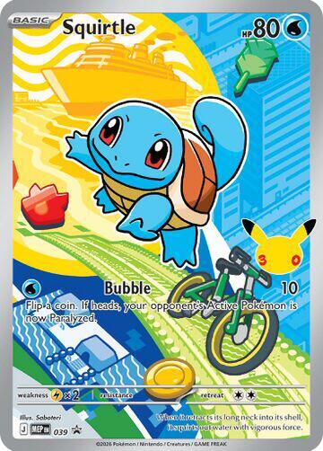 Squirtle - #MEP039 - Pokémon Mega Evolution - Promo