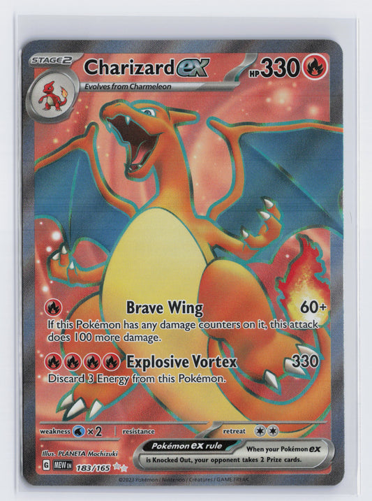 Charizard ex - #183/165 - Pokémon Scarlet & Violet - 151