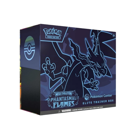 Pokémon Center Elite Trainer Box Phantasmal Flames framsida