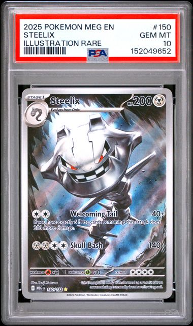 Steelix - #150 PSA 10 - Pokémon Mega Evolution: Base
